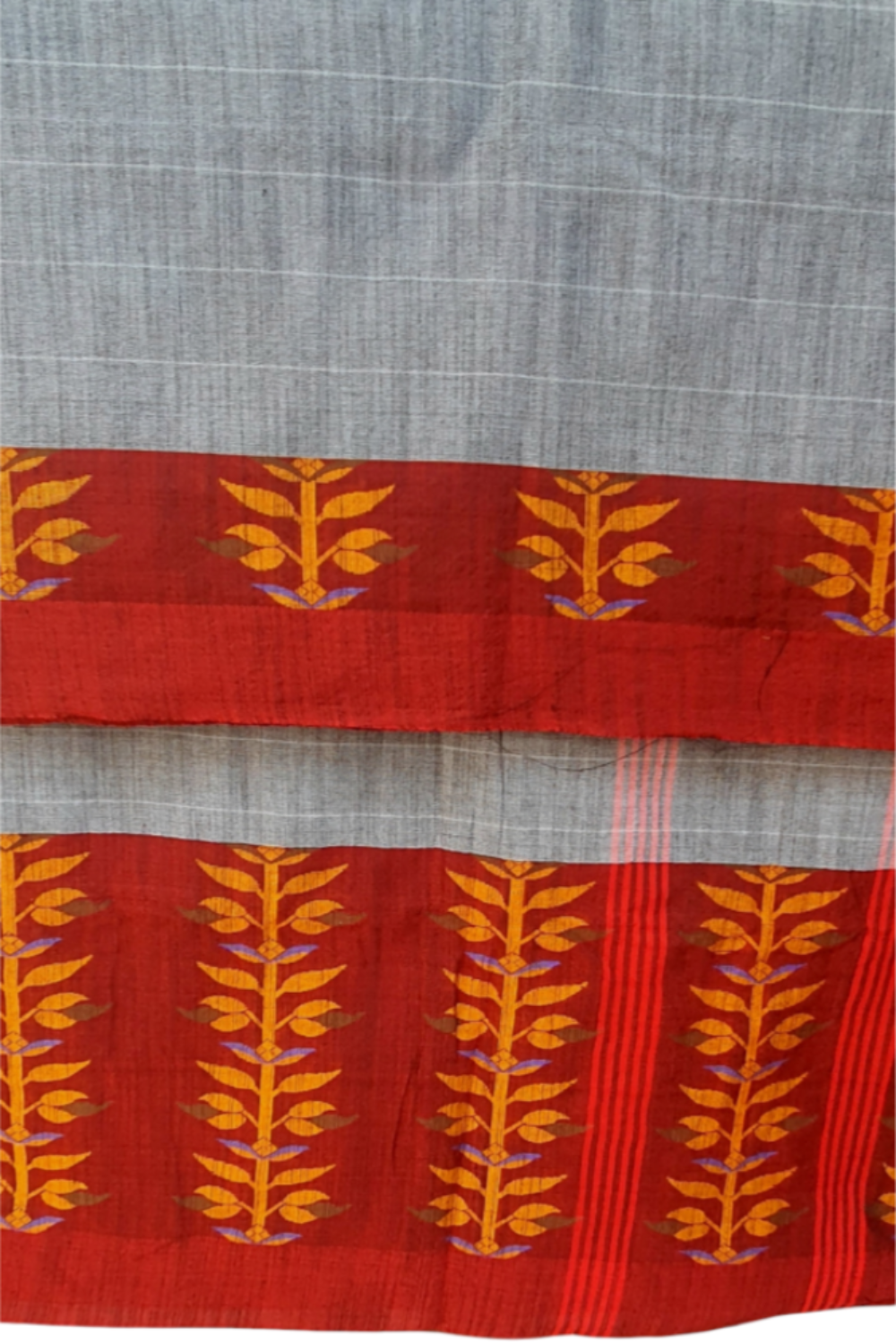 Gray Pure Handloom cotton