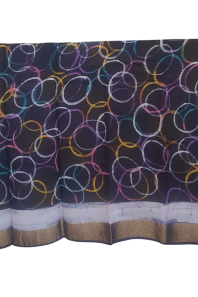 Blue Bamboo Silk