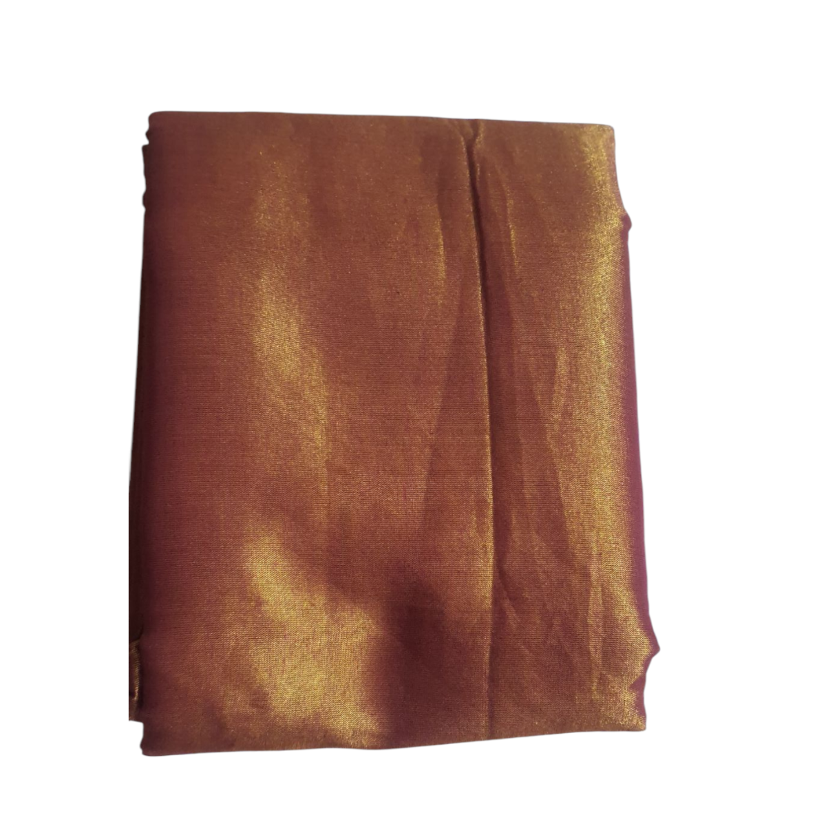 Maroon Golden with Tassel Glass Tissue Saree