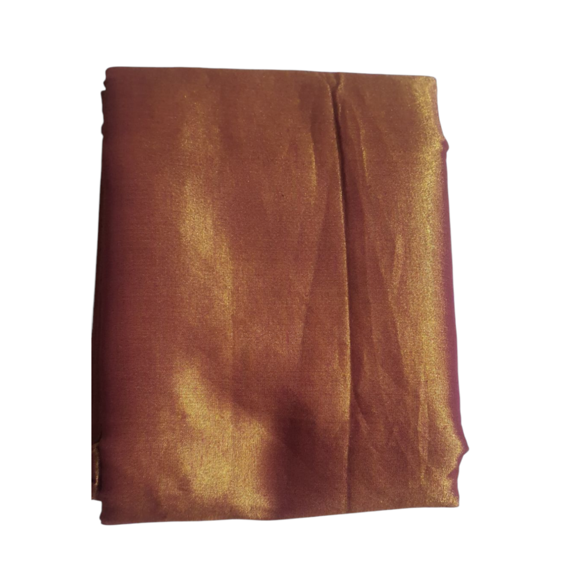 Maroon Golden with Tassel Glass Tissue Saree