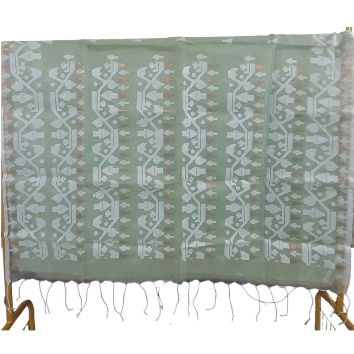 Bottle GreenMuslin Silk