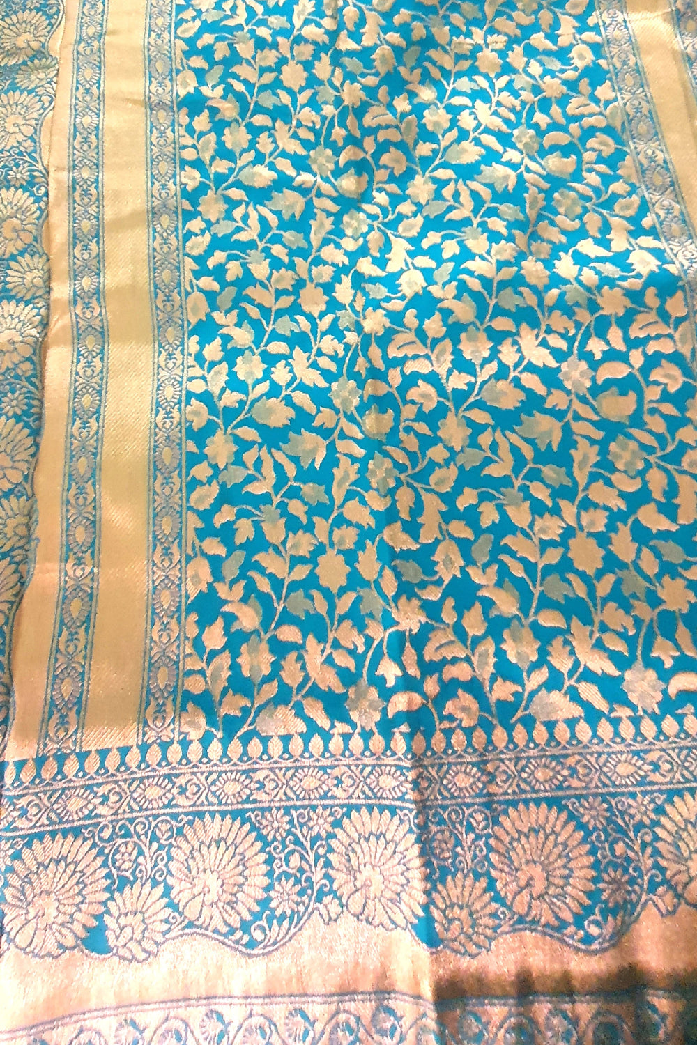 Green soft saree
