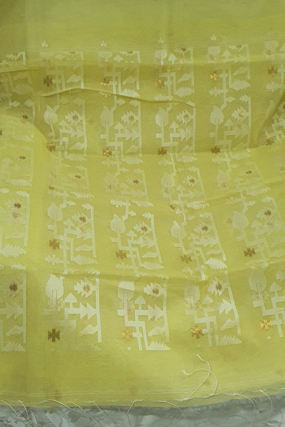 Lemon Pure Muslin Silk