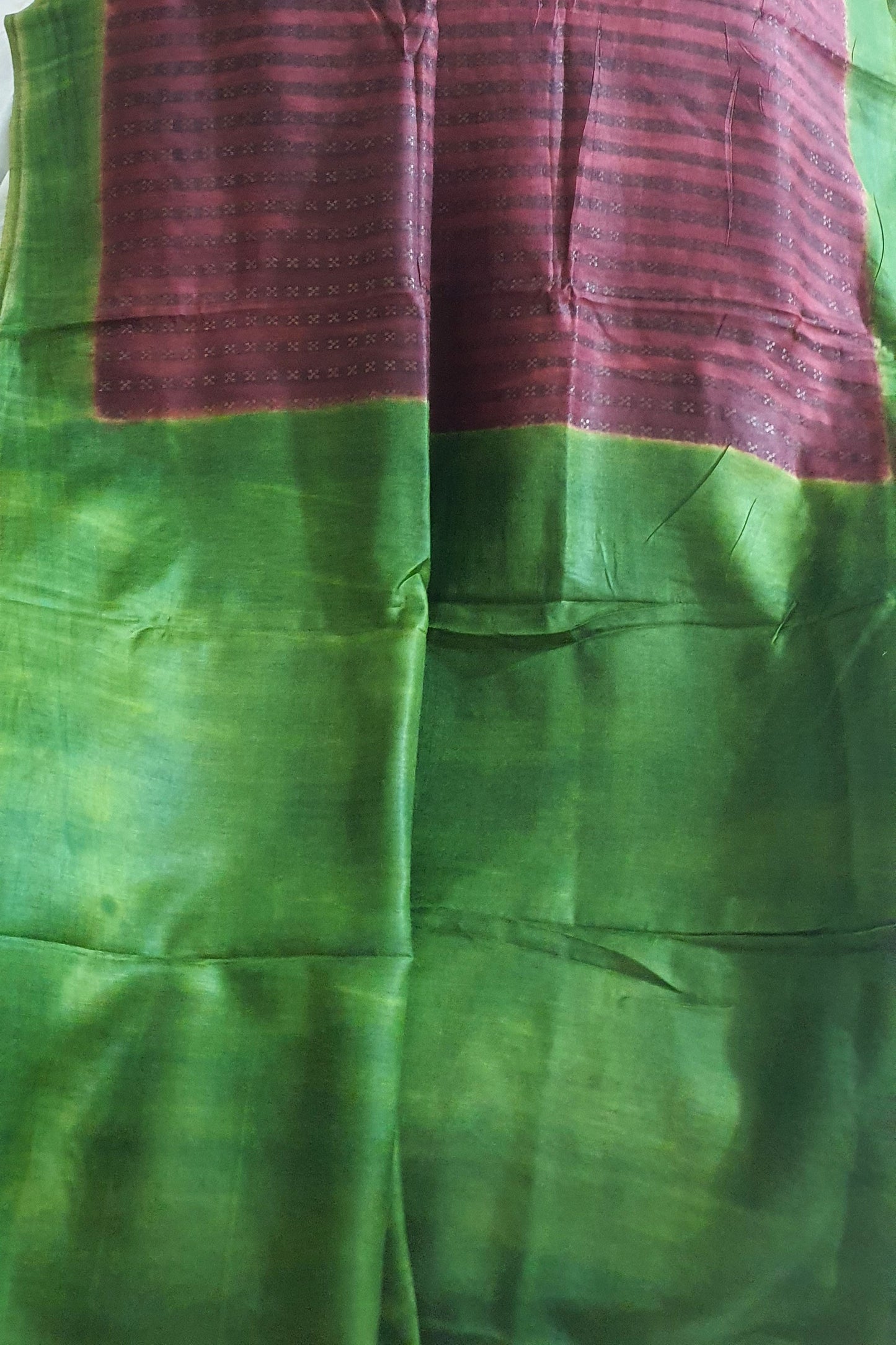 Dark Maroon Bamboo Silk