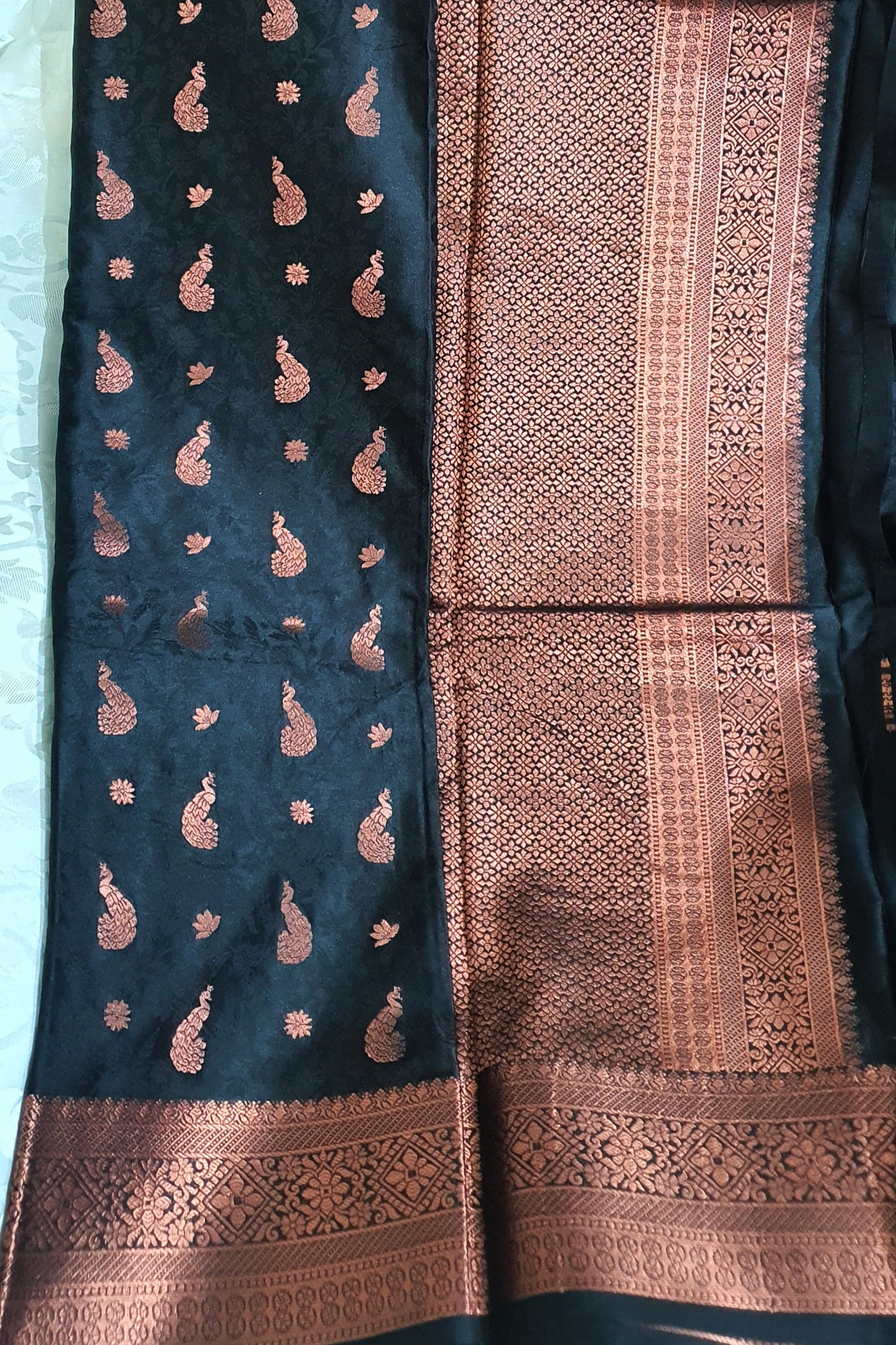 Black Soft Silk