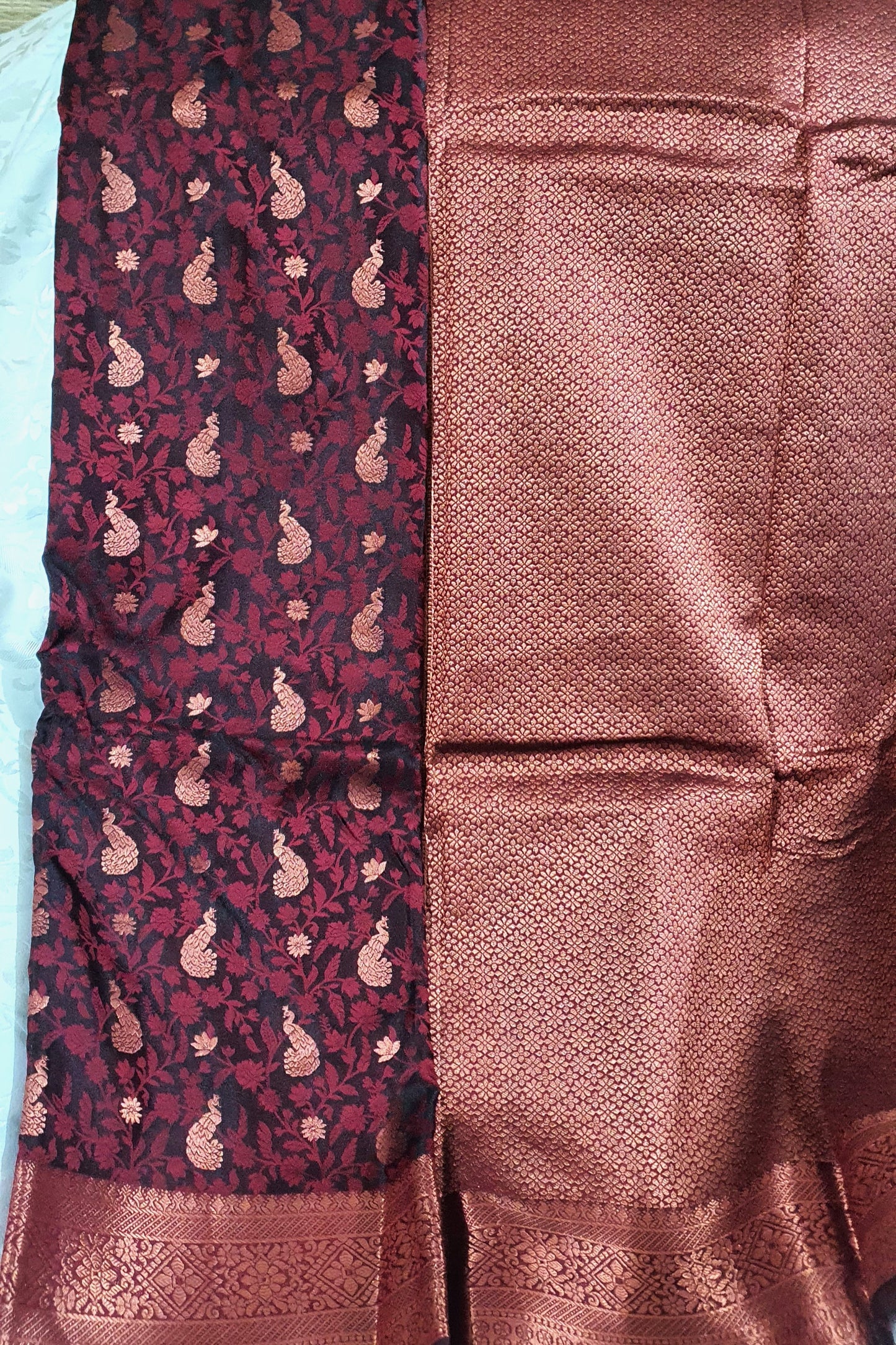 Maroon Soft Silk