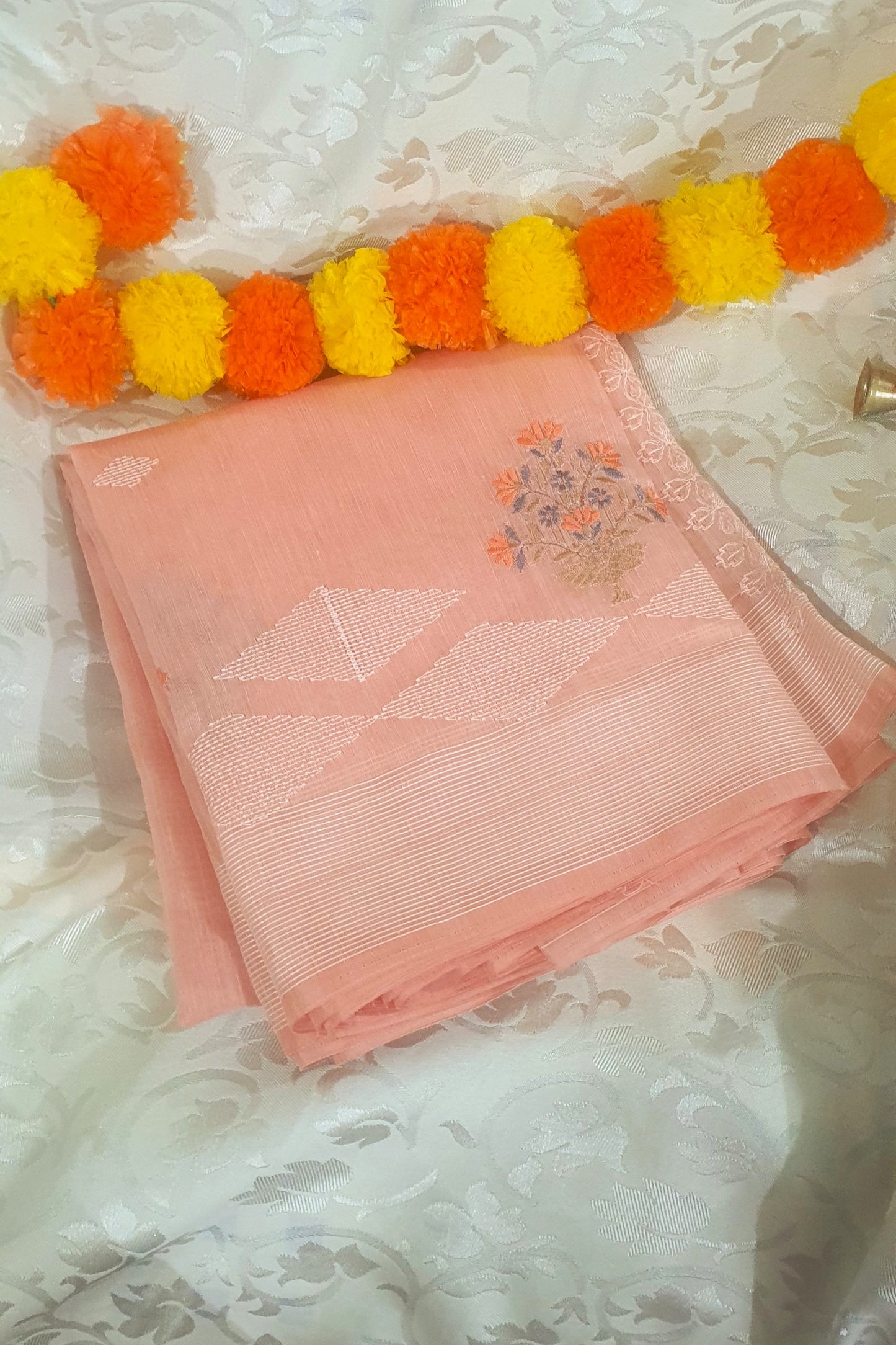 Peach Linen