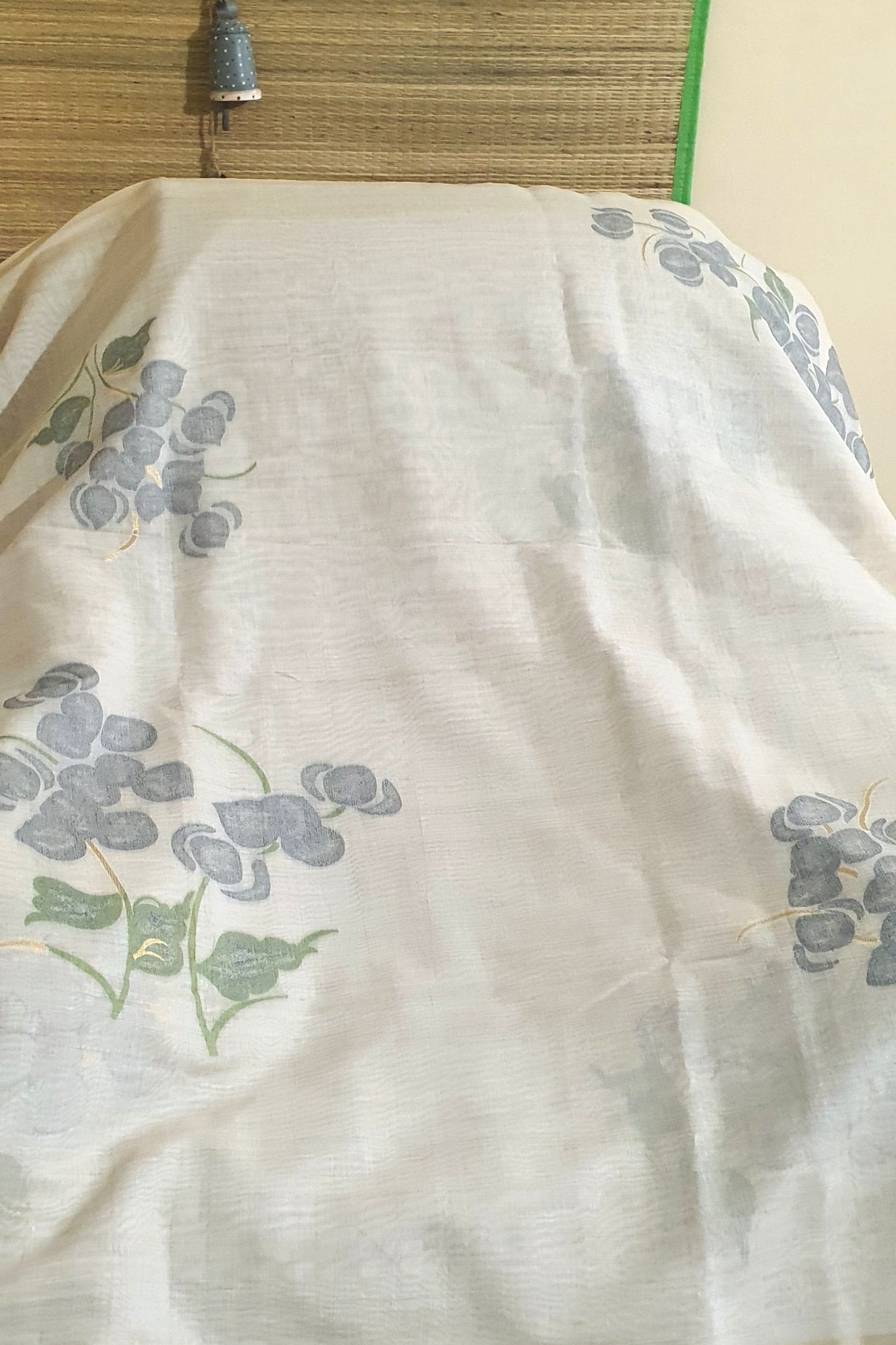 GrayOff White Muslin Cotton