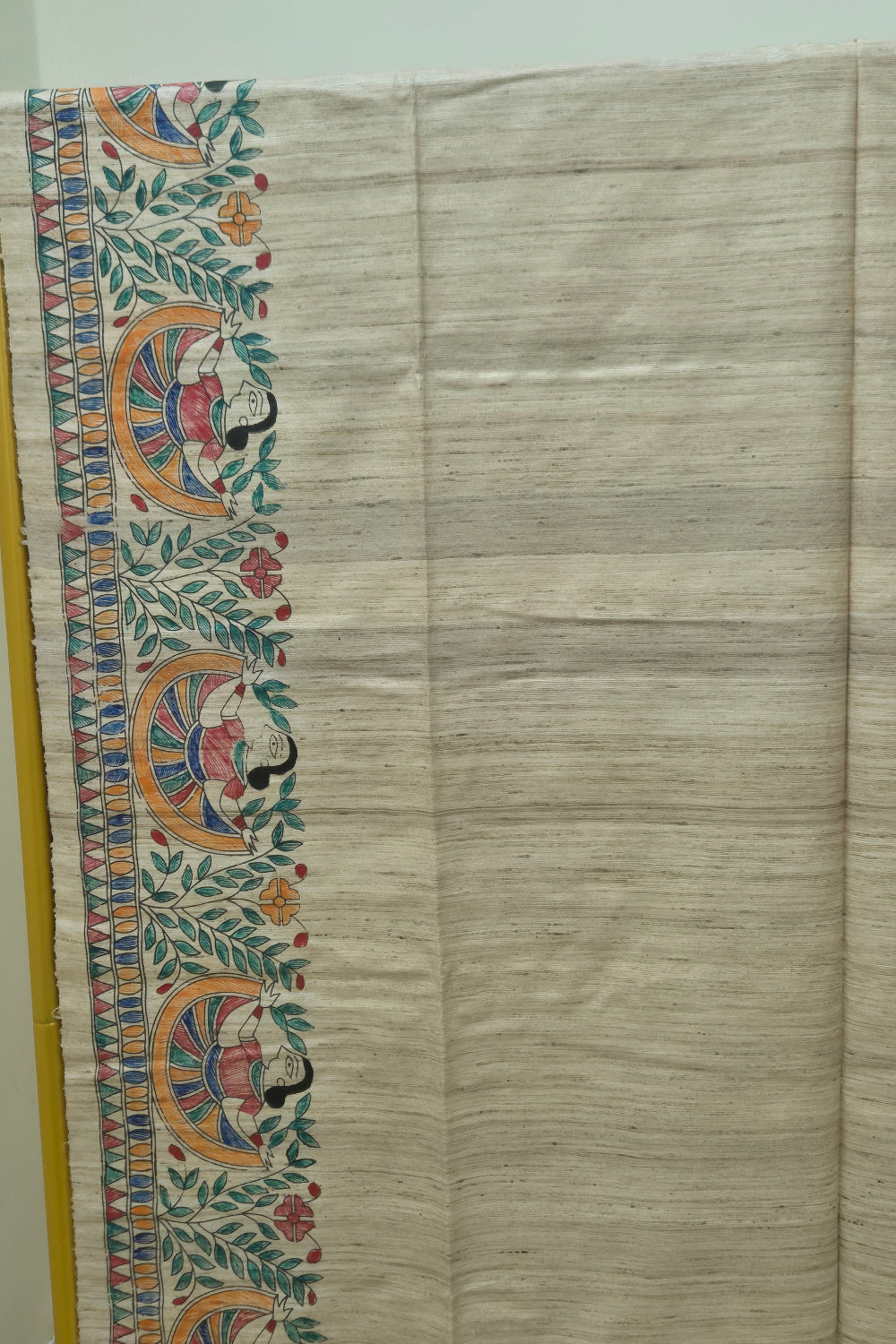 Natural Pure Handloom Tussar Silk Saree