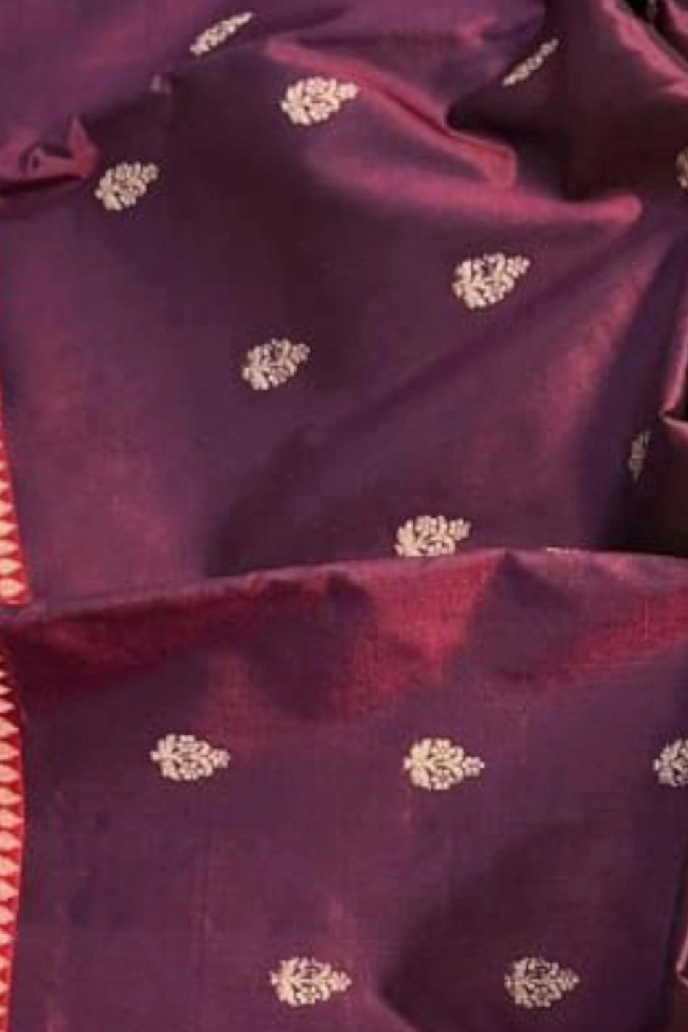 Brown Pure Katan Banarasi