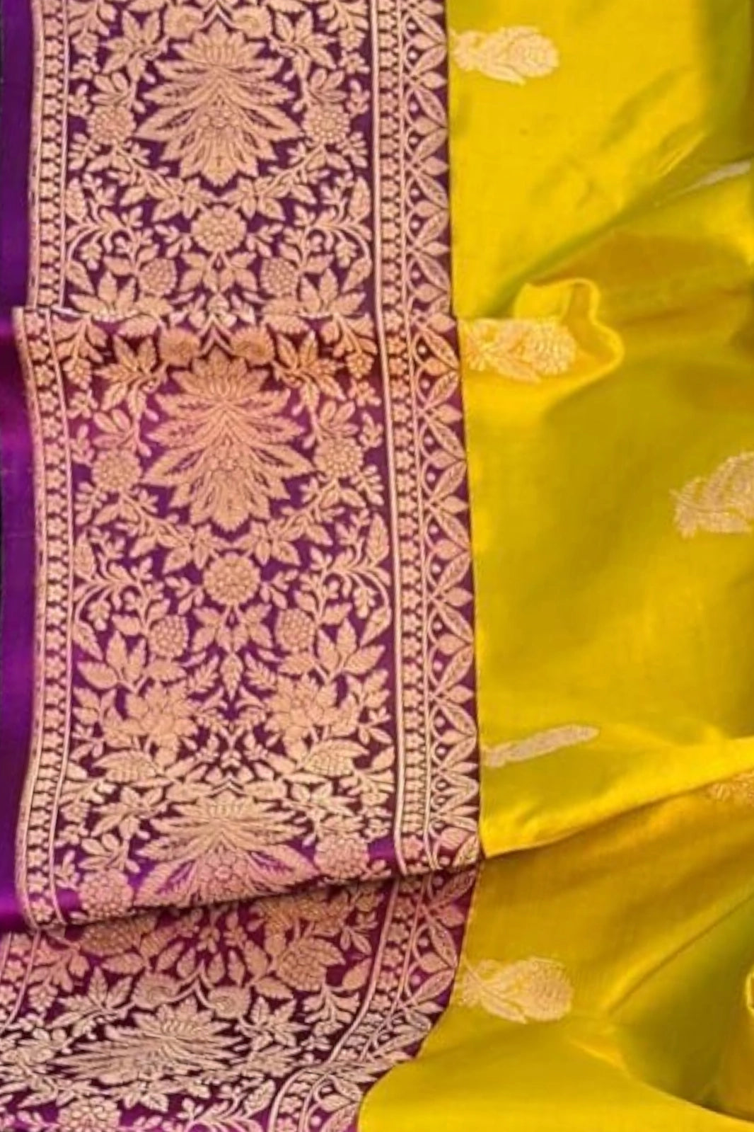 Pure Handloom Katan Banarasi