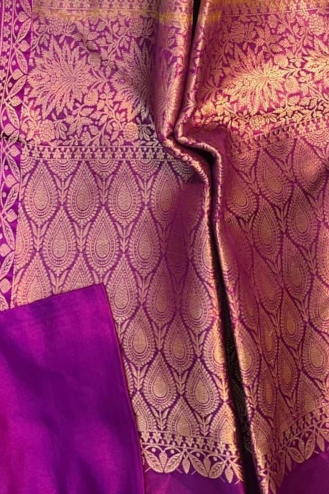 Pure Handloom Katan Banarasi