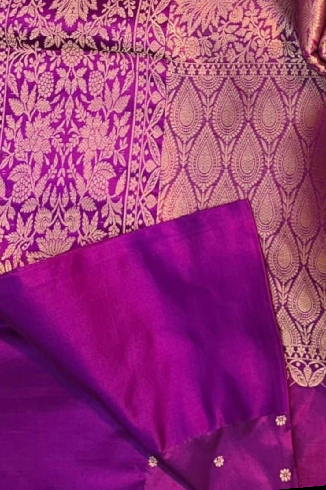 Pure Handloom Katan Banarasi