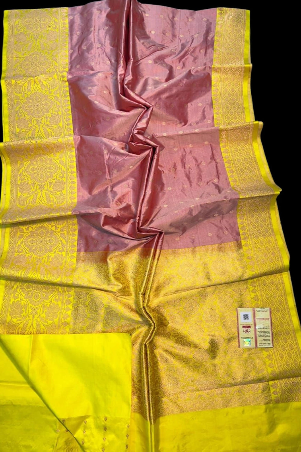 Onion Pink Pure Katan Banarasi