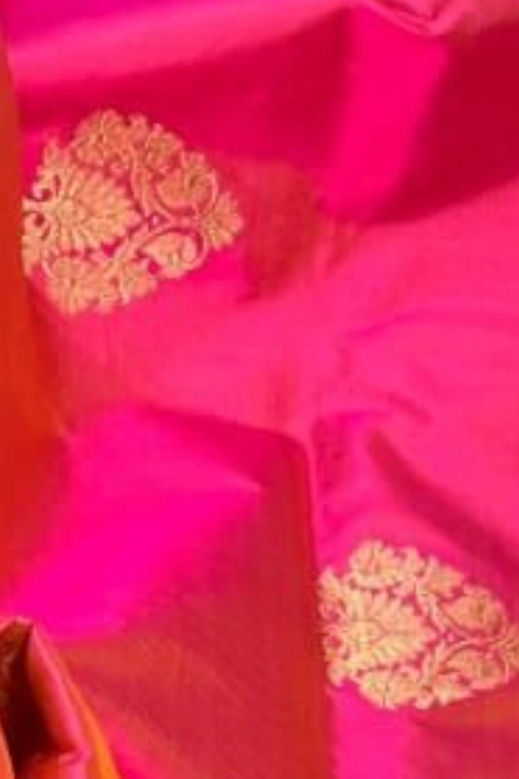 Pink Pure Katan Banarasi