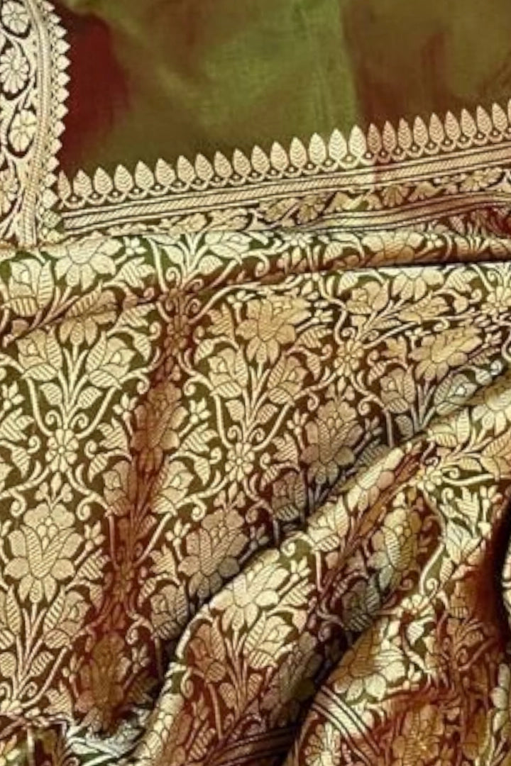 Dual Shade 1 Pure Katan Banarasi