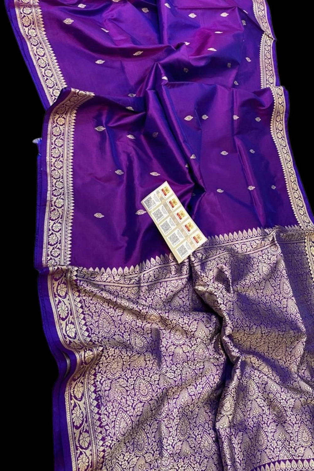 Violet Pure Banarasi