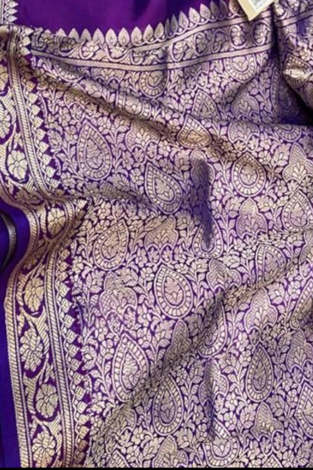 Violet Pure Banarasi