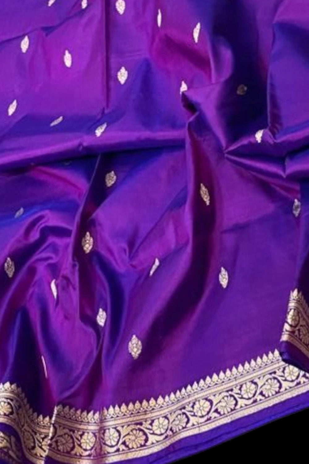 Violet Pure Banarasi