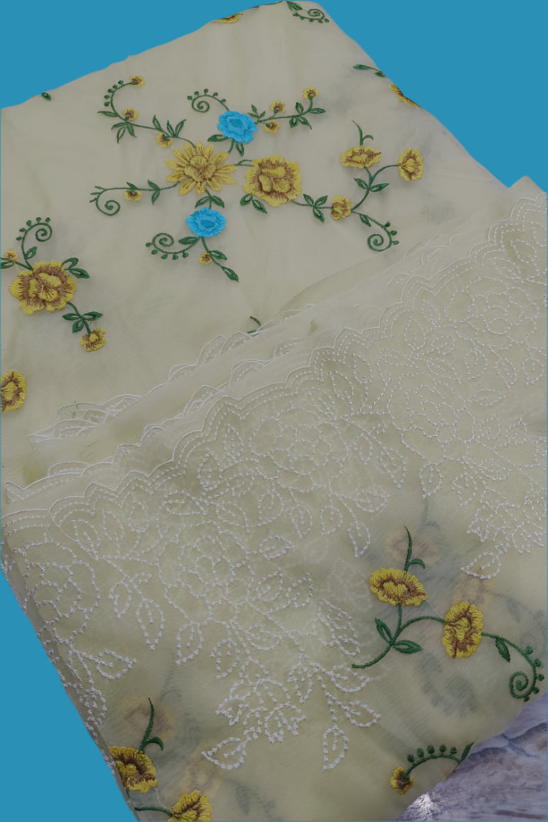 Light Yellow Organza
