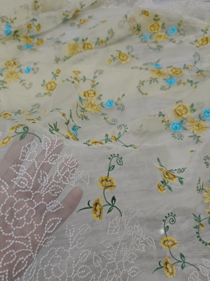 Light Yellow Organza