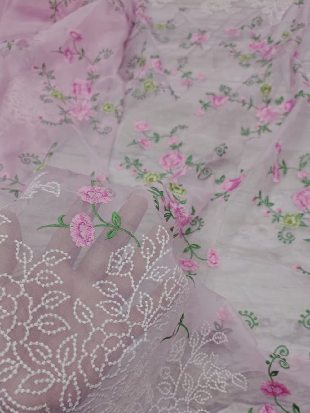 Light Pink Organza