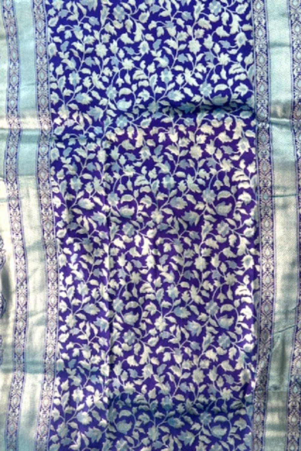 Blue Soft Silk Saree