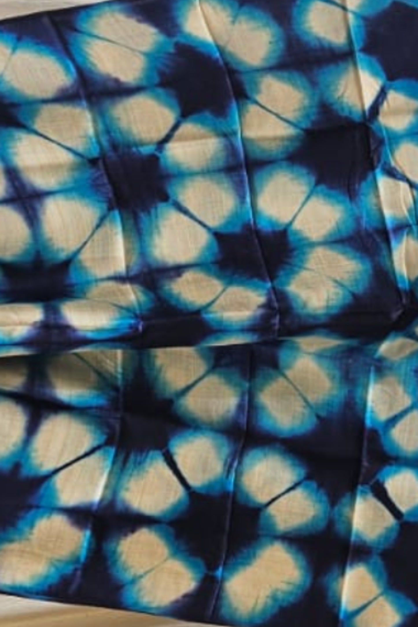 Fusion_shibori_kalamkari_saree
