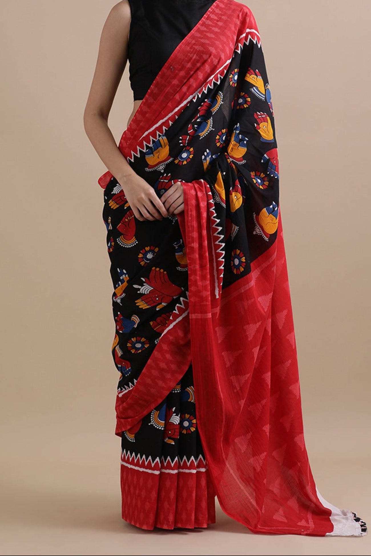 mul cotton saree