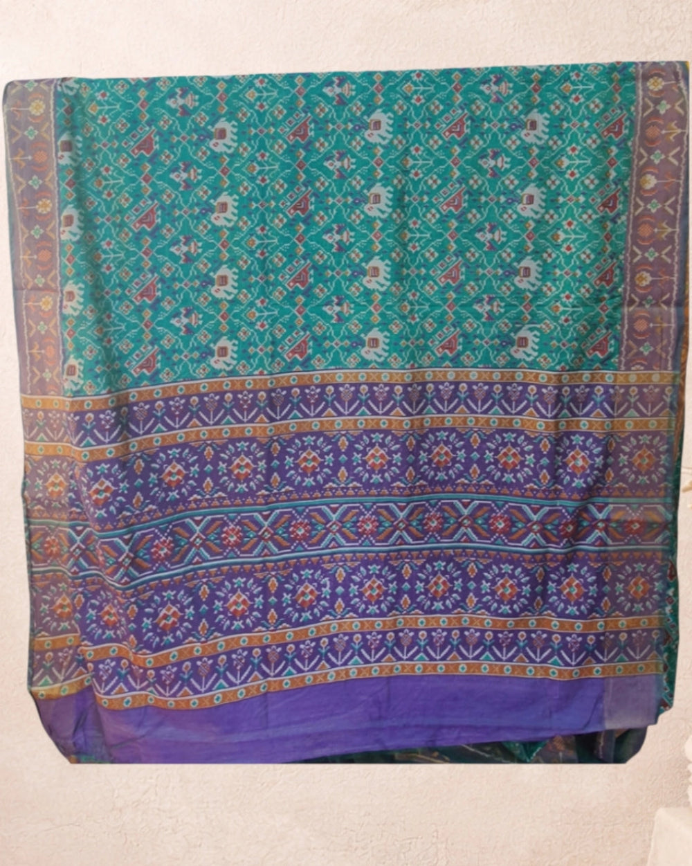 Koonjitha semi patola saree