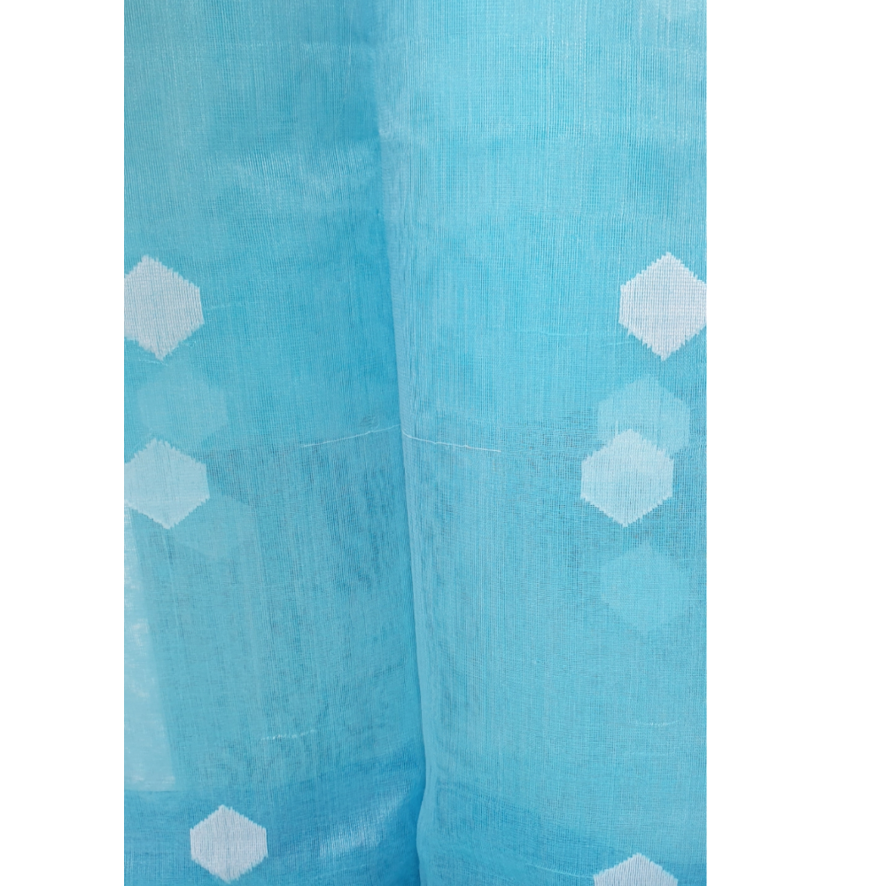 Firoza Sari Pure Muslin Silk Saree Pure silk Saree