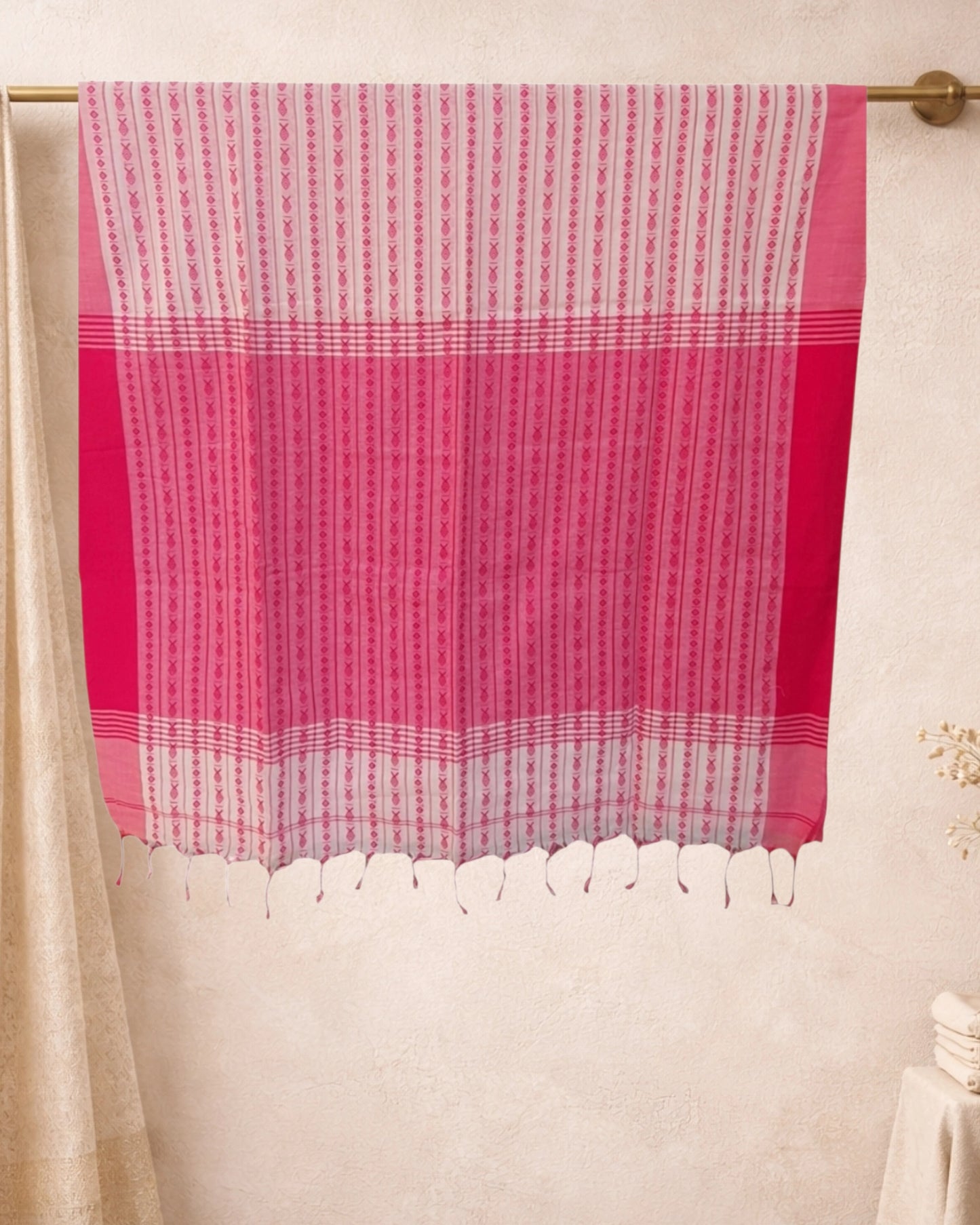 White Hot Pink Cotton