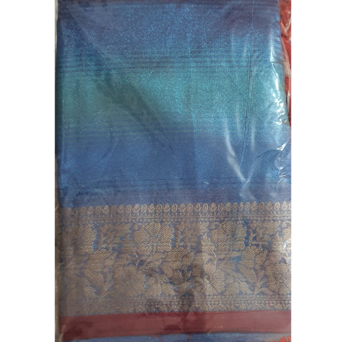 Multicolor Blue Glass Tissue