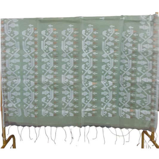 Bottle GreenMuslin Silk