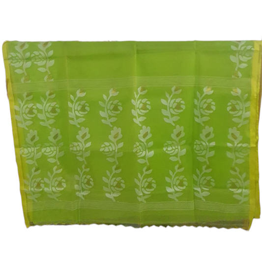 Green Muslin Silk