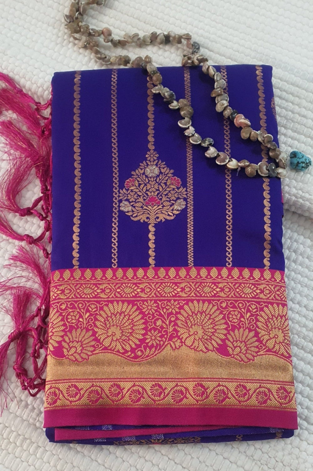 Violet Soft Silk Saree