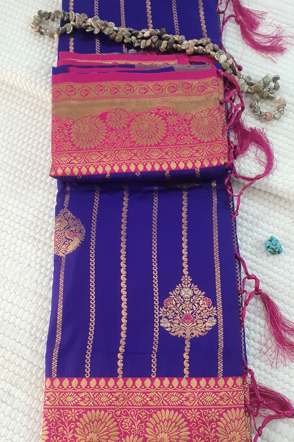 Violet Soft Silk Saree