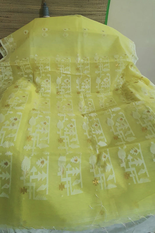 Lemon Muslin Silk