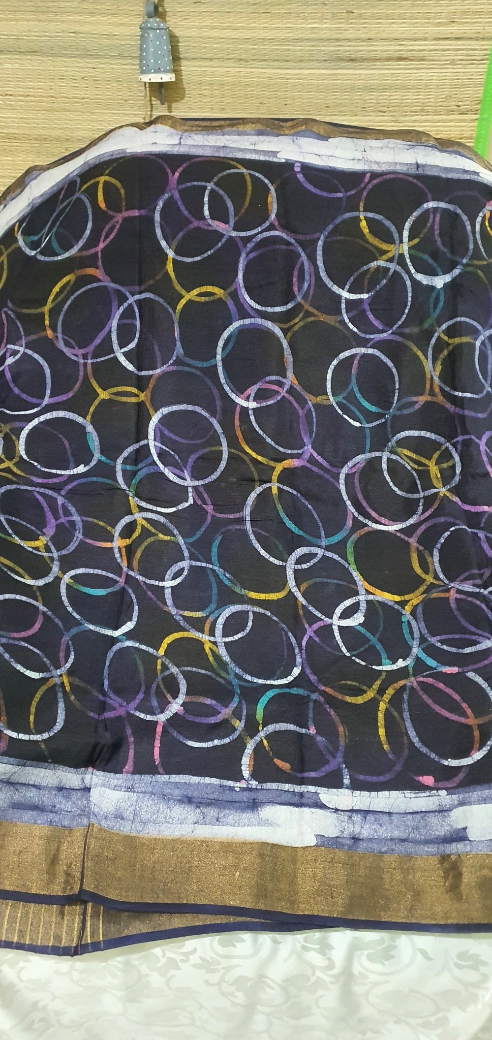 Blue Bamboo Silk