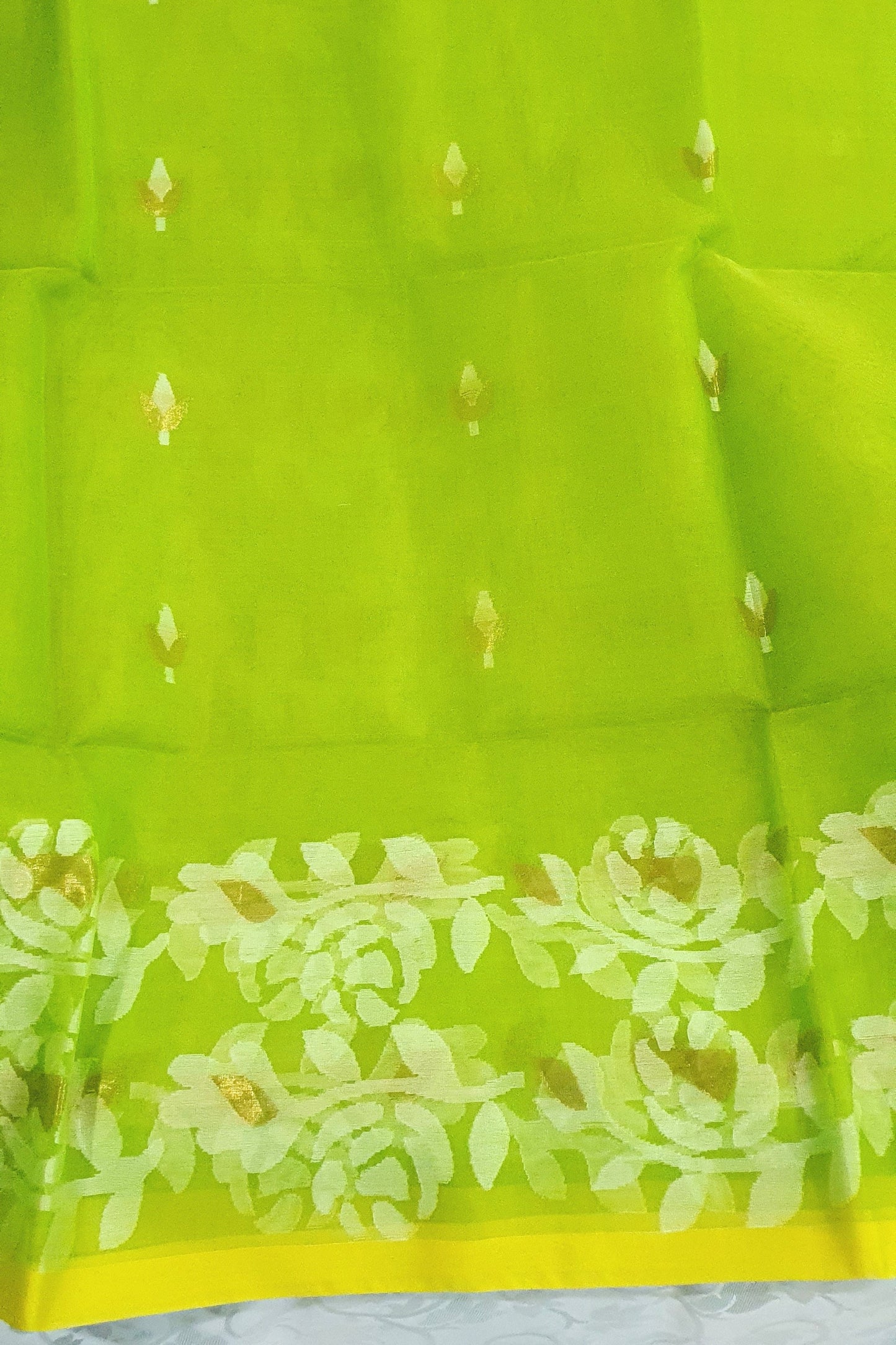 Green Muslin Silk