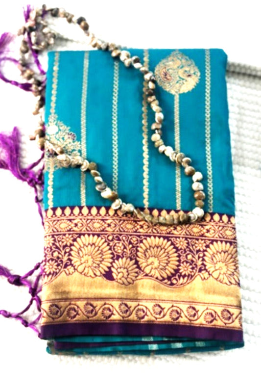Blue Soft Silk