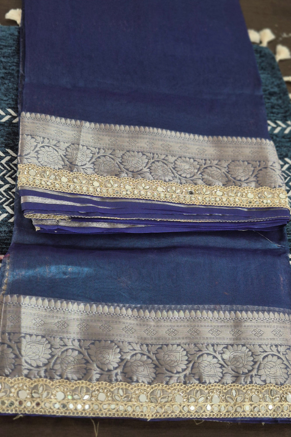 Electric_Blue_Pure_Banaarasi_Tissue_Saree6