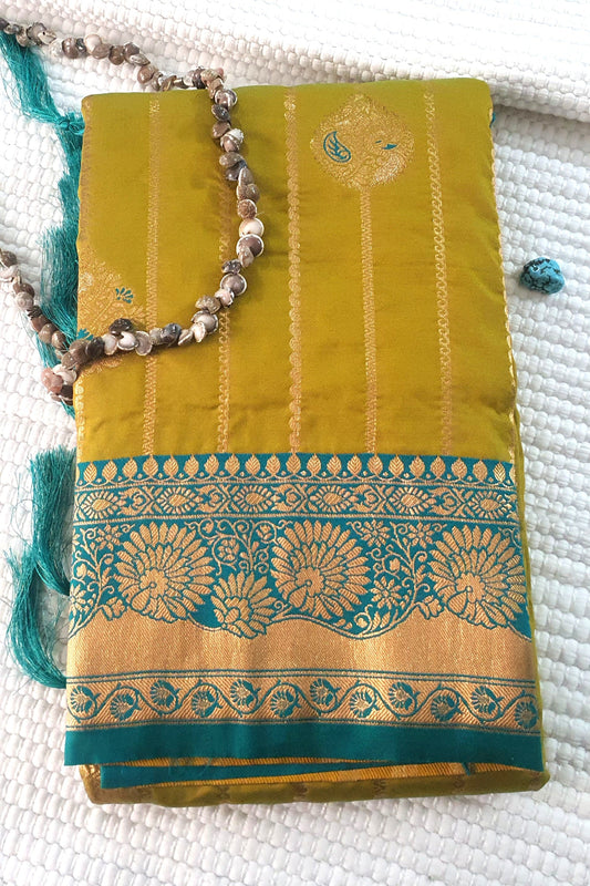 Green Soft Saree