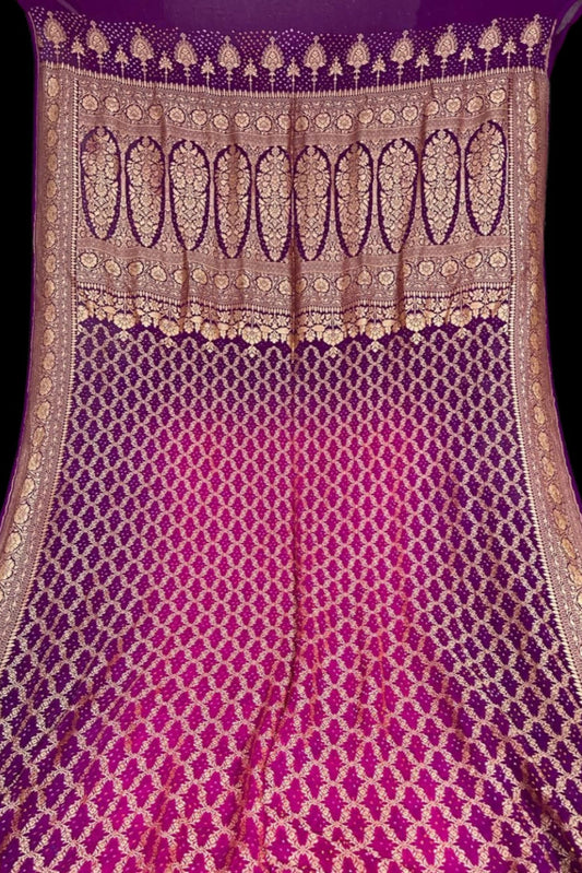 violet pure khaddi georgette 