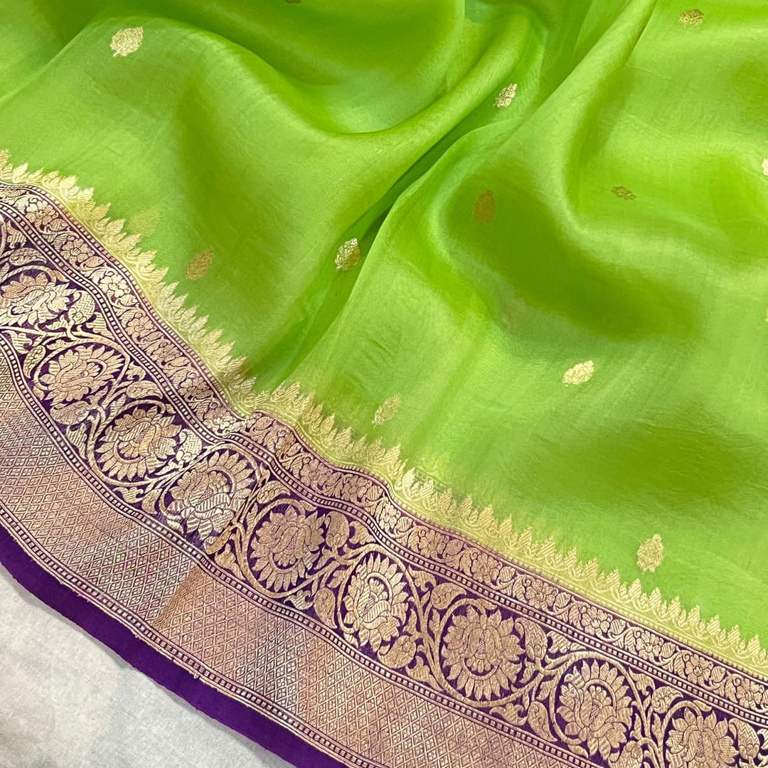 VioletGreen Kora Organza