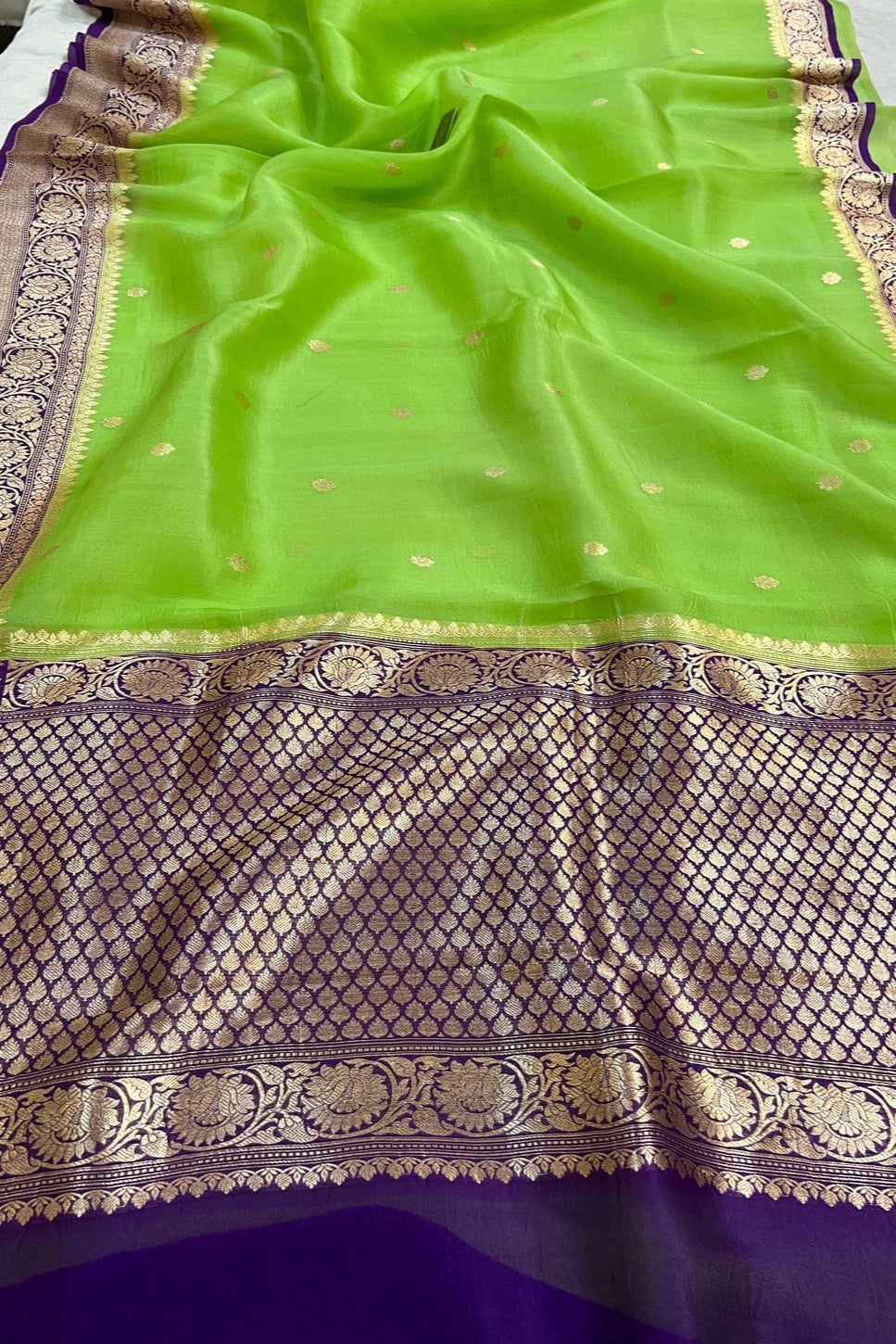 VioletGreen Kora Organza
