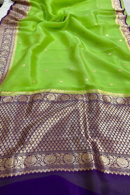 VioletGreen Kora Organza