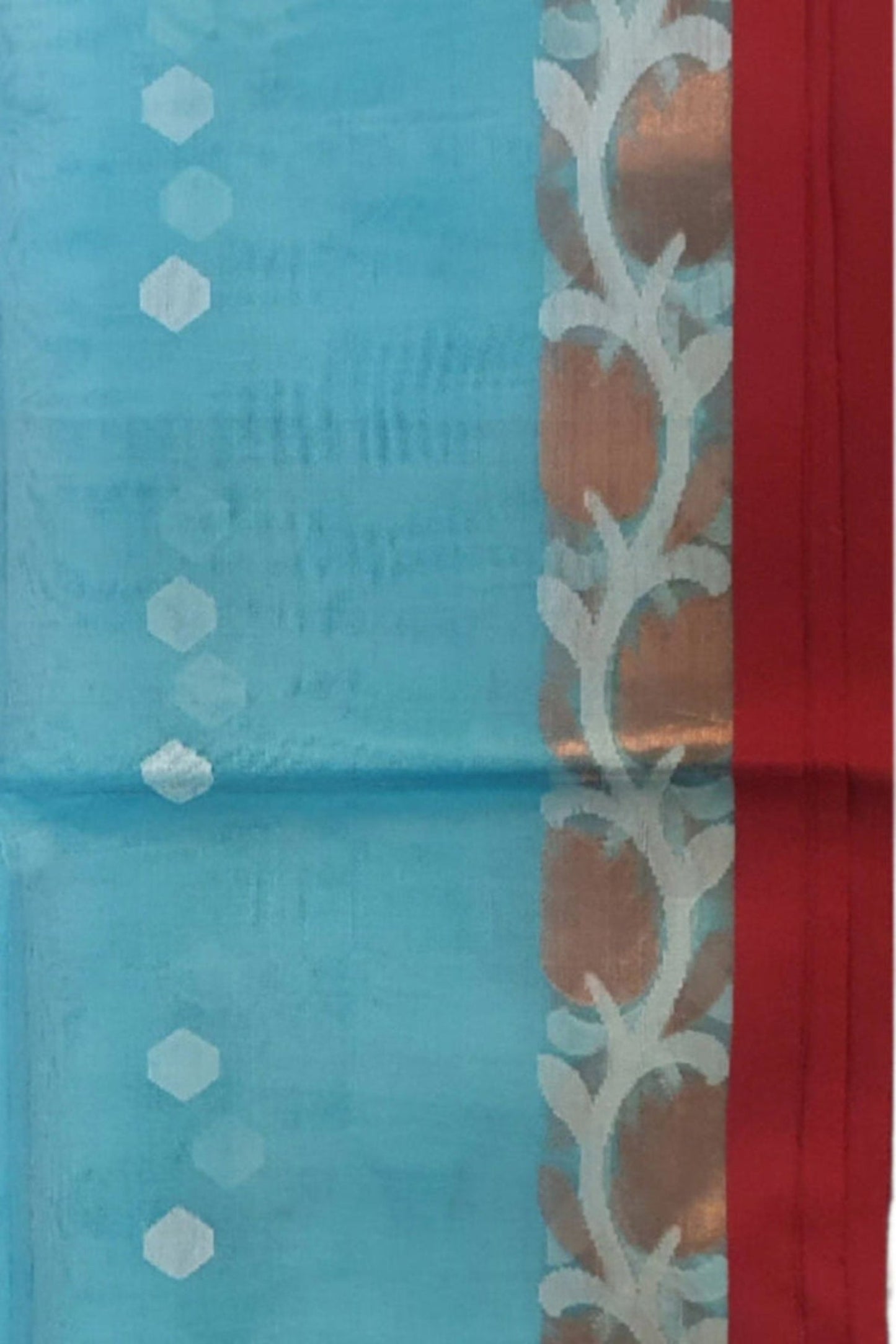 Firoza Sari Pure Muslin Silk Saree Pure silk Saree 