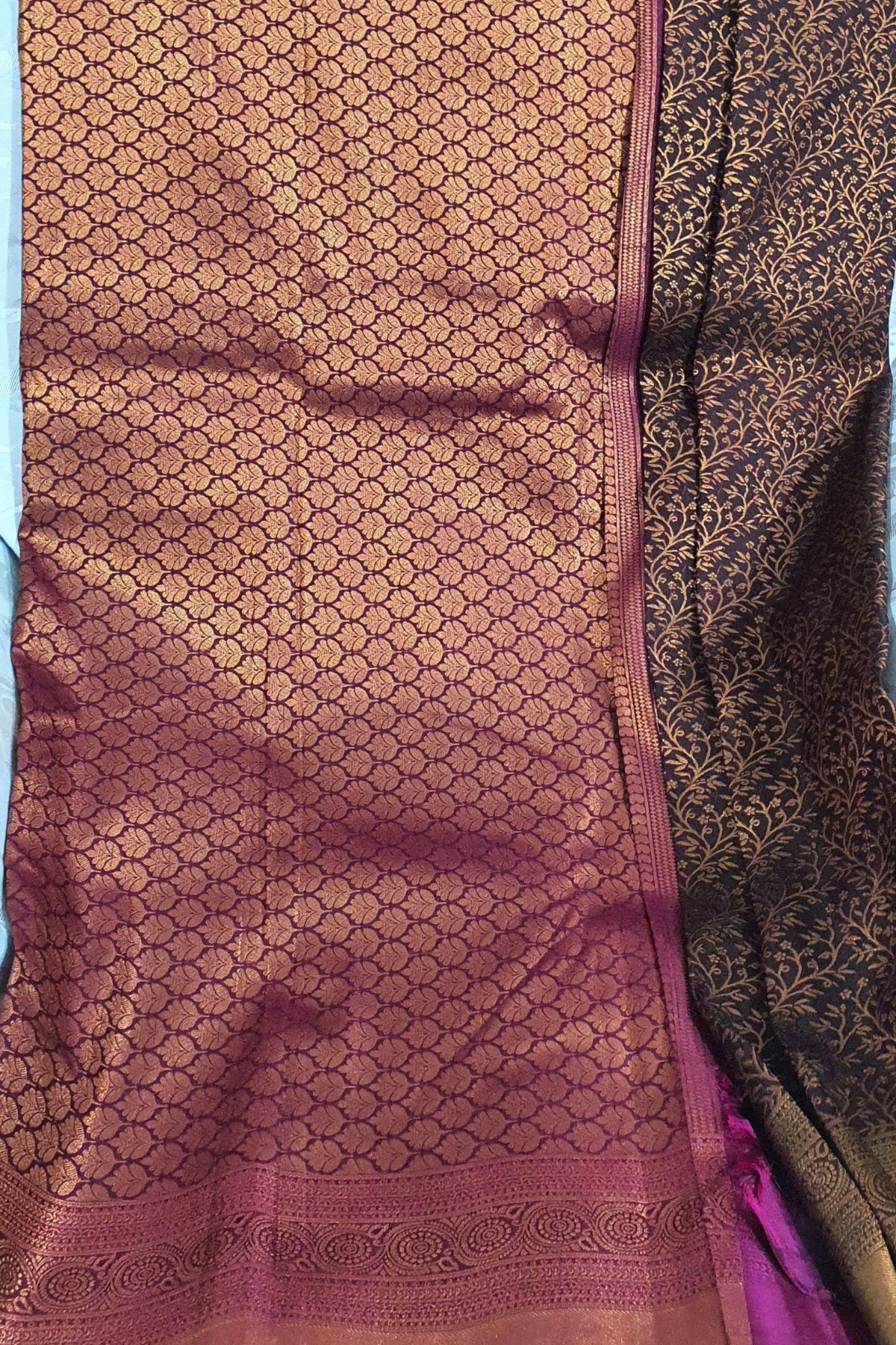 Koonjitha_Deep_Coffee_kanjiwaram_saree
