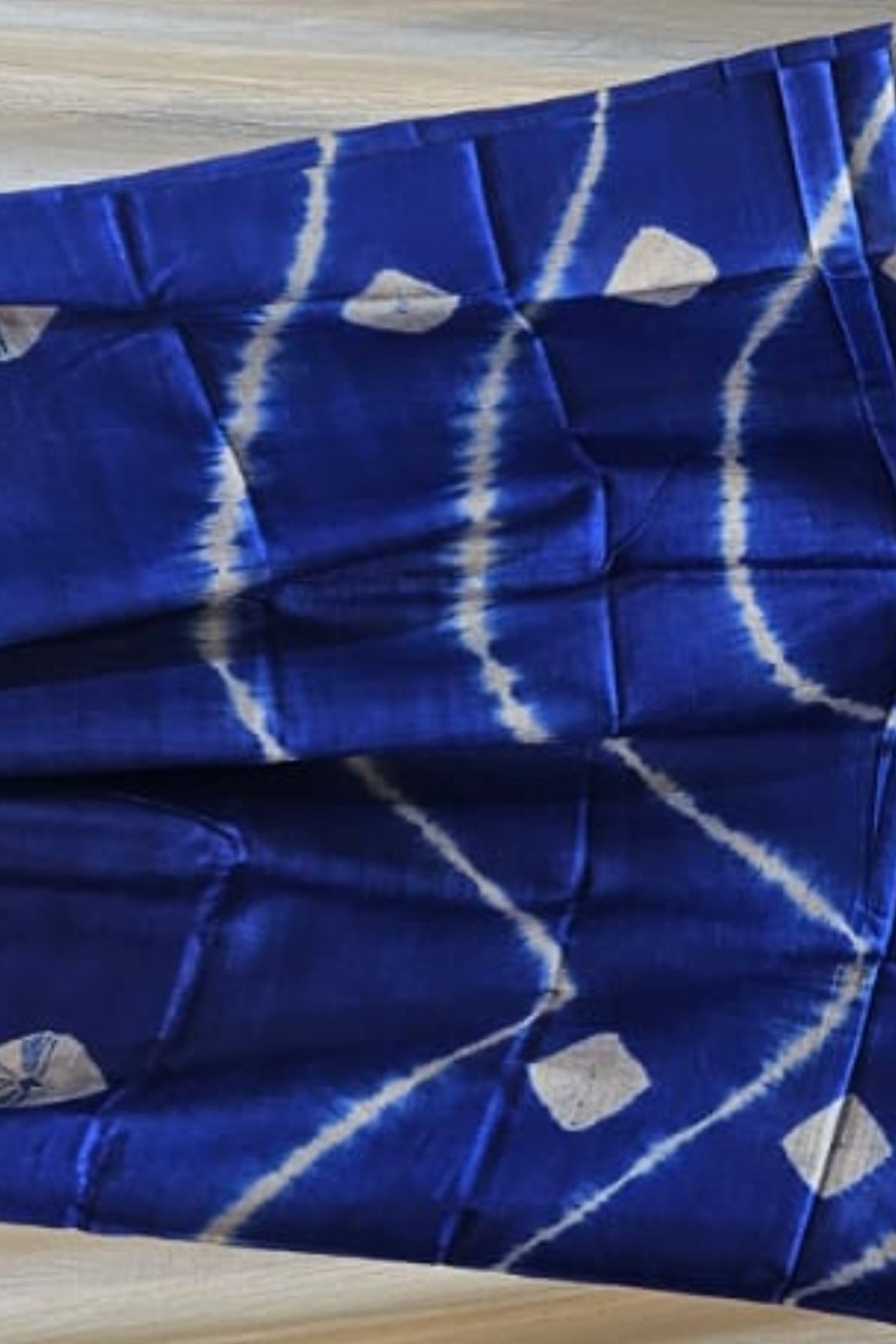 Fusion_shibori_kalamkari_saree